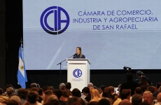 Cornejo anunció la licitación de obras eléctricas por más de USD 43 millones para el Sur mendocino